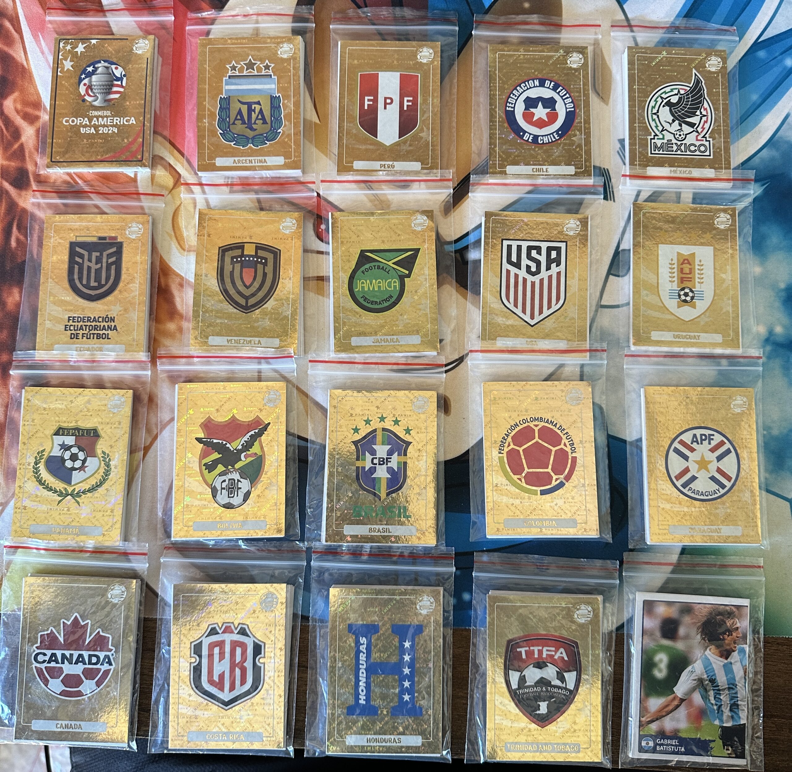 Copa America 2024 – Set Completo + Album Tapa Dura