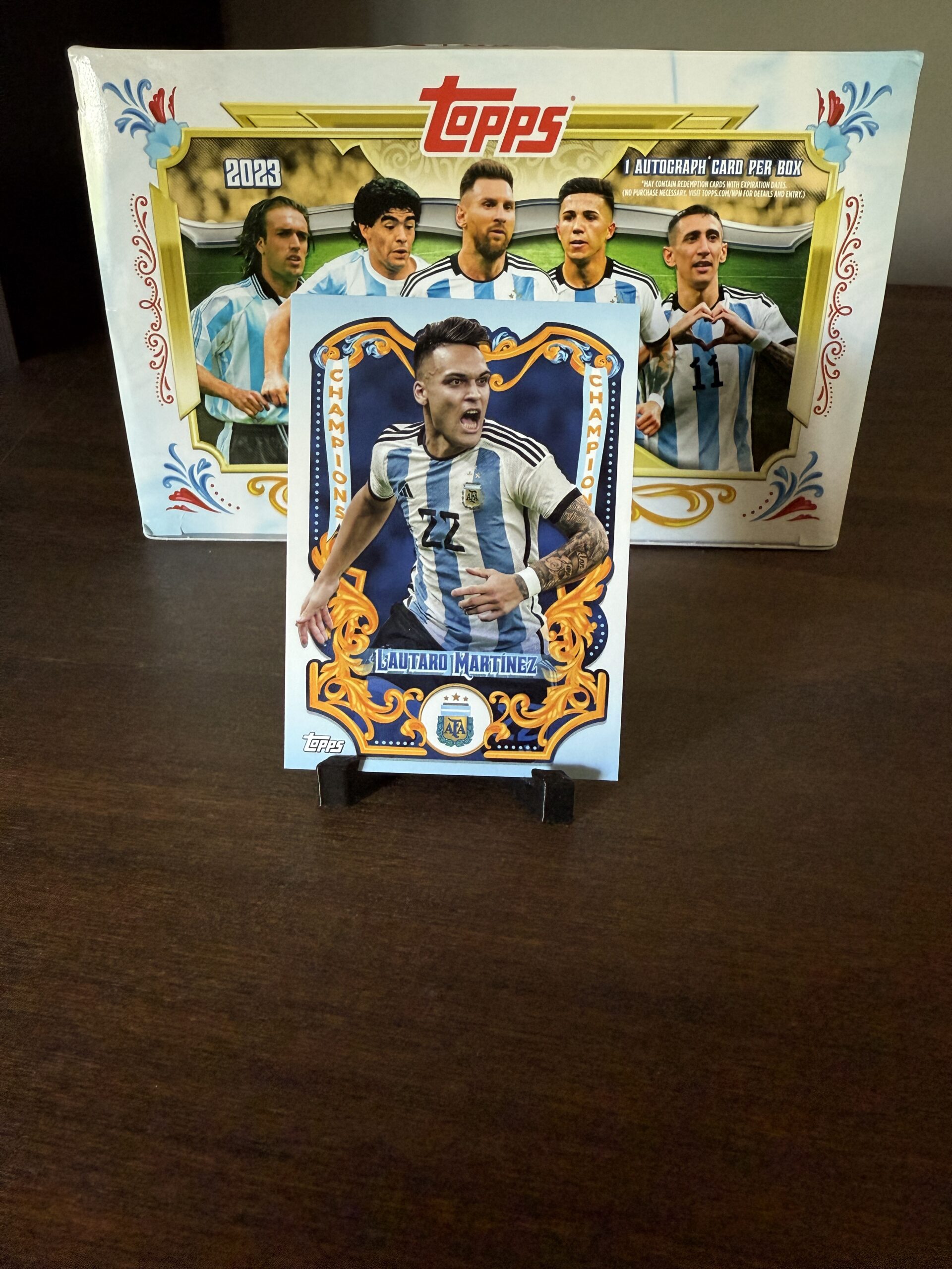 Topps Fileteado – Lautaro Martinez (Champions)