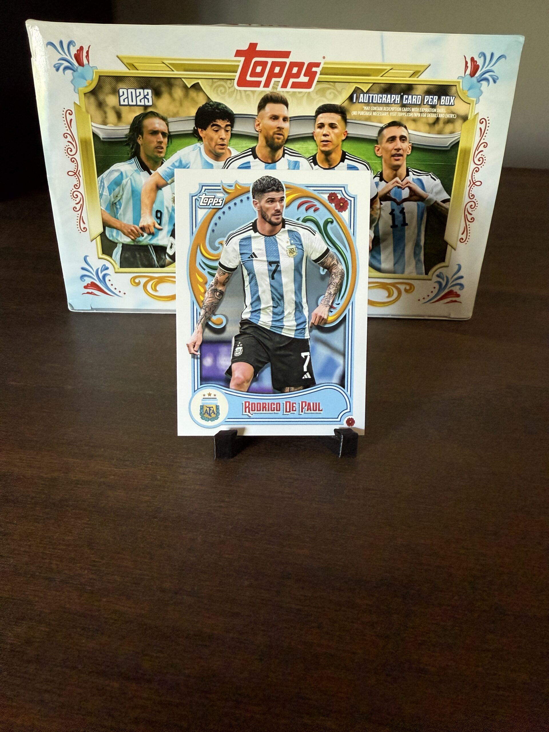 Topps Fileteado – Rodrigo de Paul