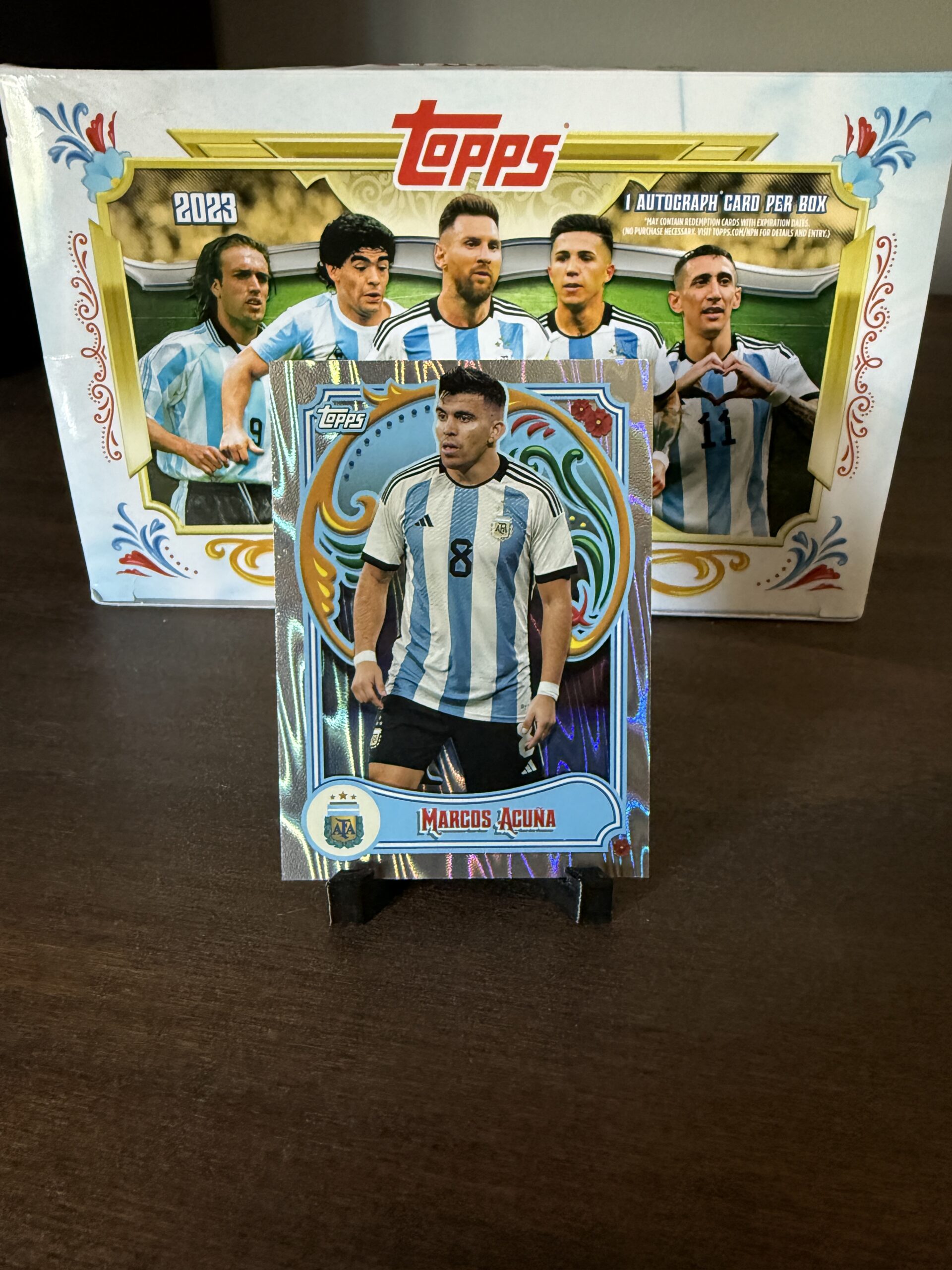 Topps Fileteado – Marcos Acuña (Parallel)