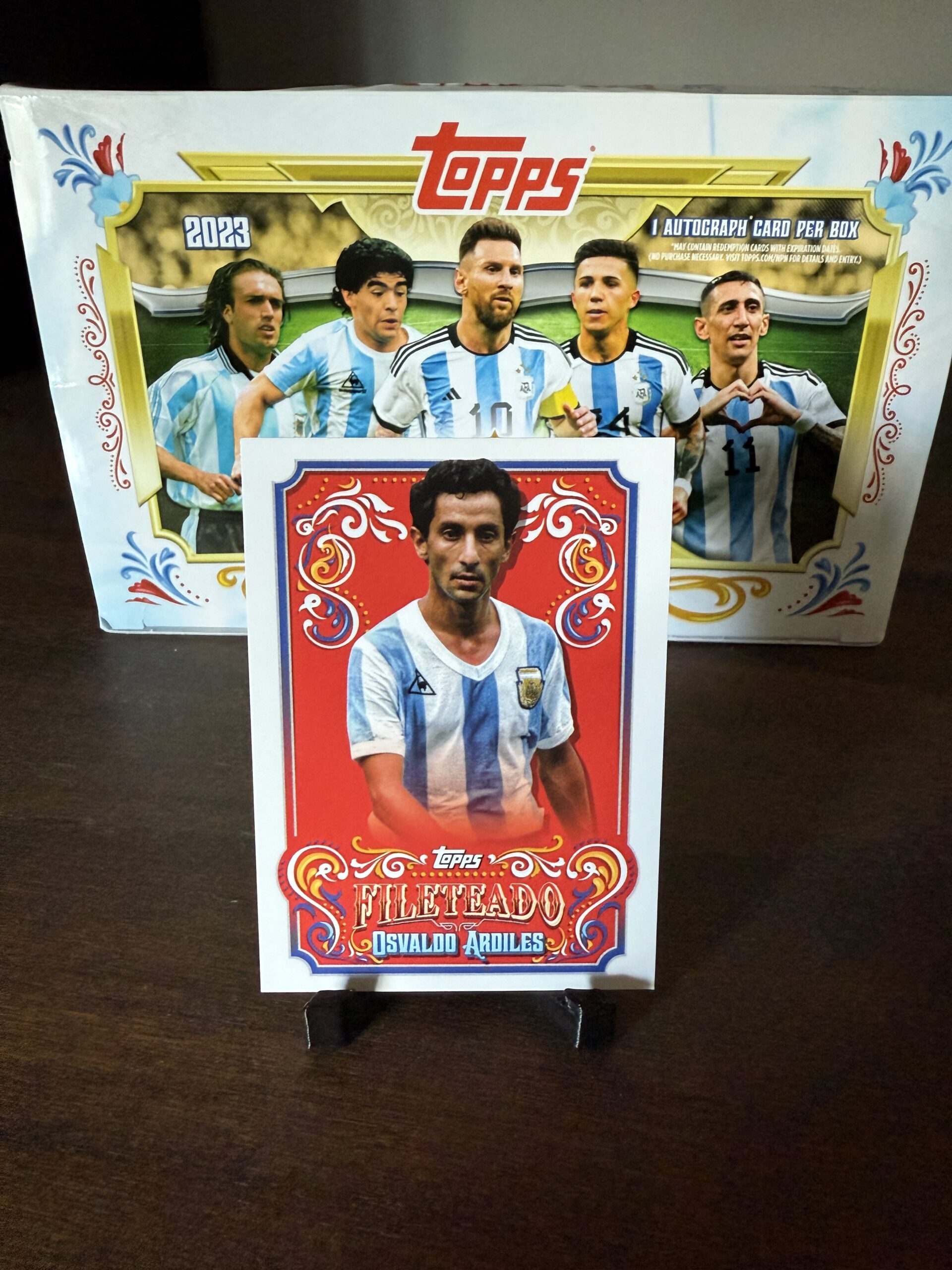 Topps Fileteado – Osvaldo Ardiles (Fileteado)