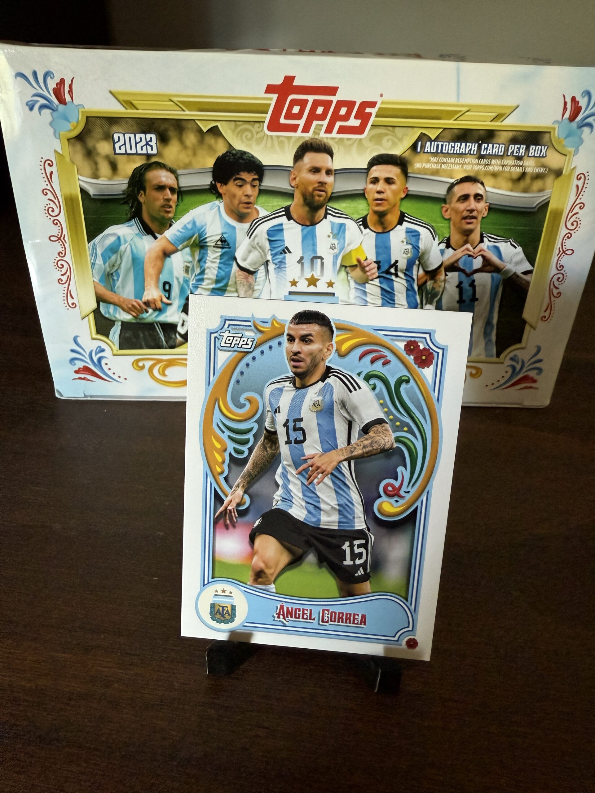 Topps Fileteado – Angel Correa
