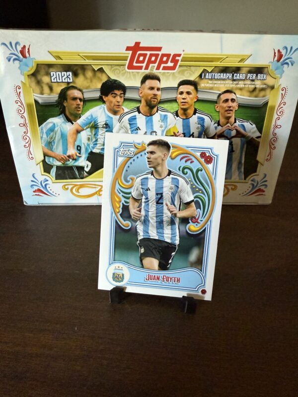 Topps Fileteado - Juan Foyth