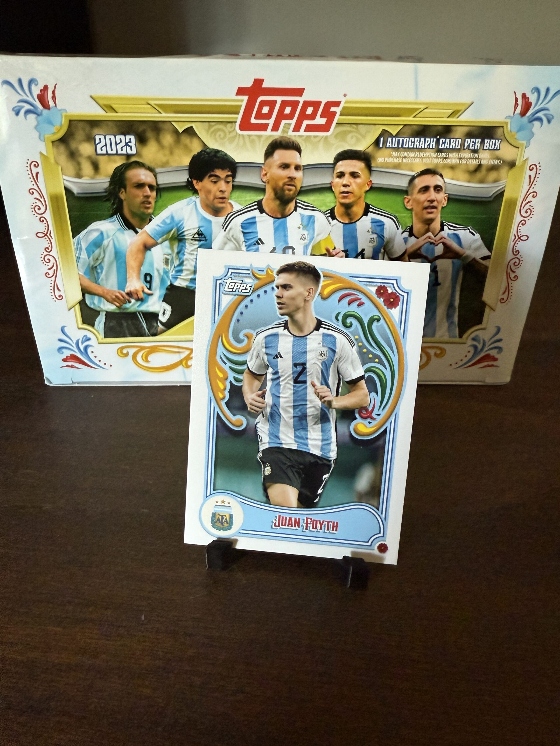 Topps Fileteado – Juan Foyth