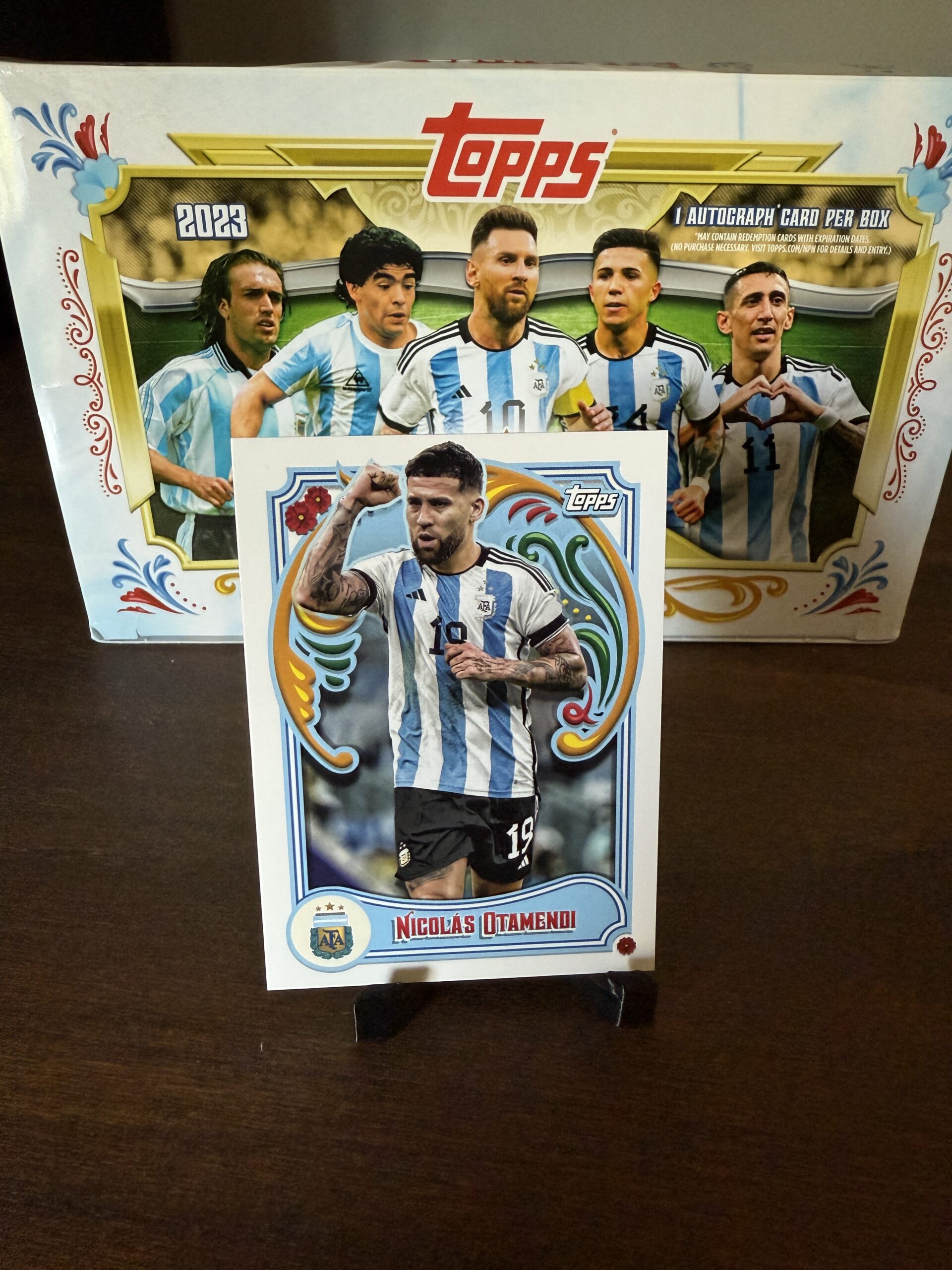Topps Fileteado – Nicolas Otamendi