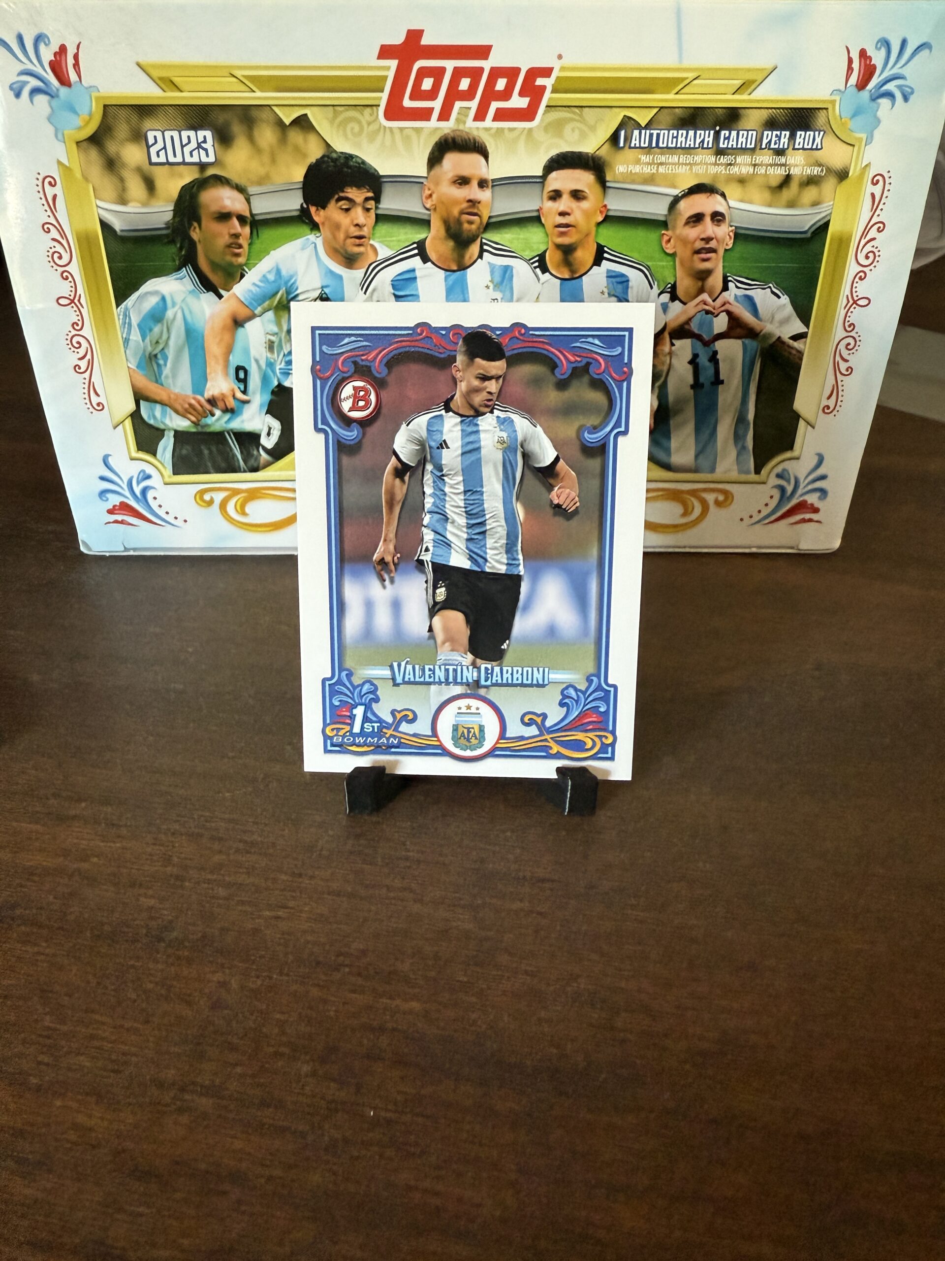 Topps Fileteado – Valentin Carboni (1st Bowman)