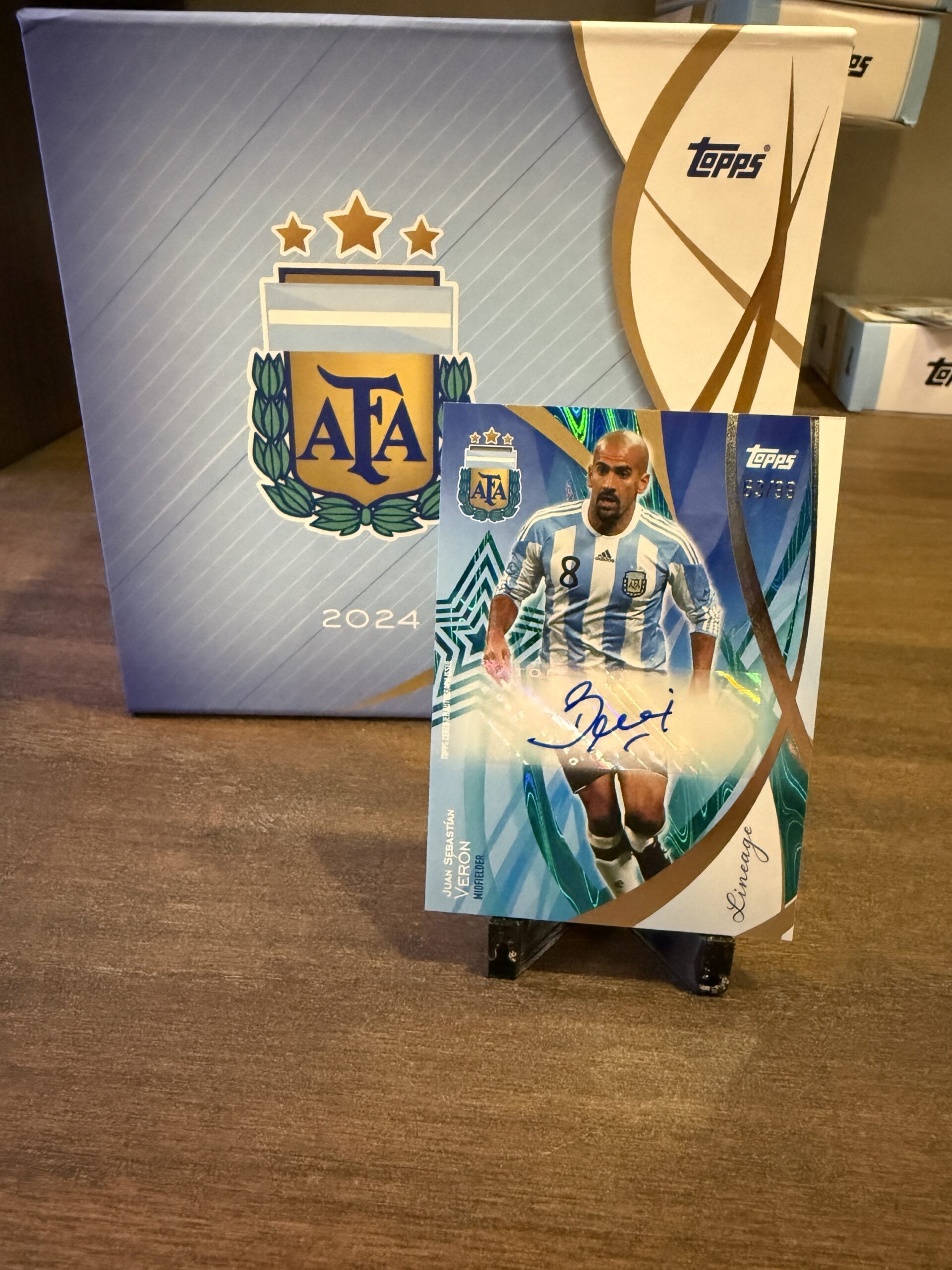 Juan Sebastian Veron – Firma /99