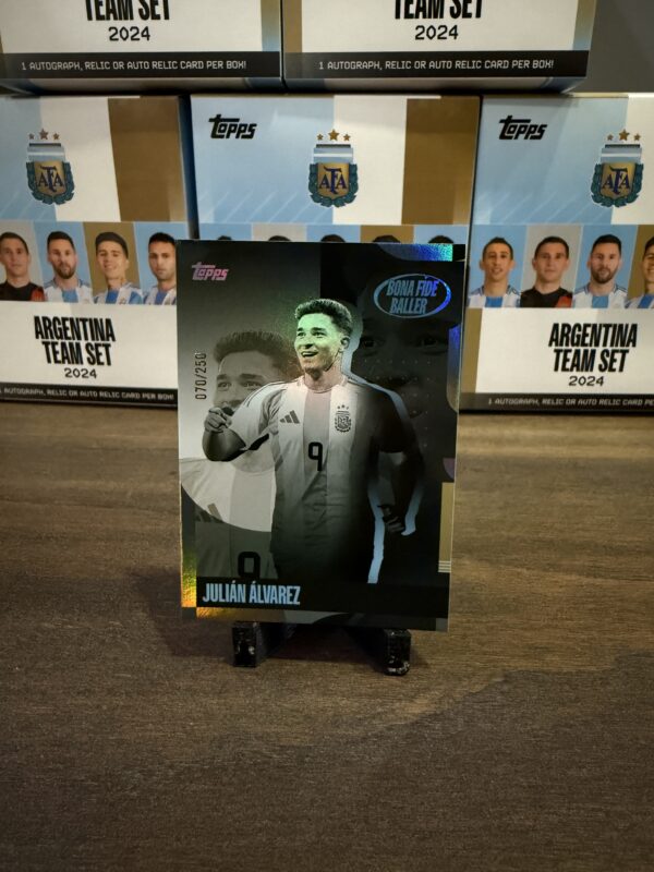 Julian Alvarez - Argentina Team Set 2024 - Bona Fide Baller /250