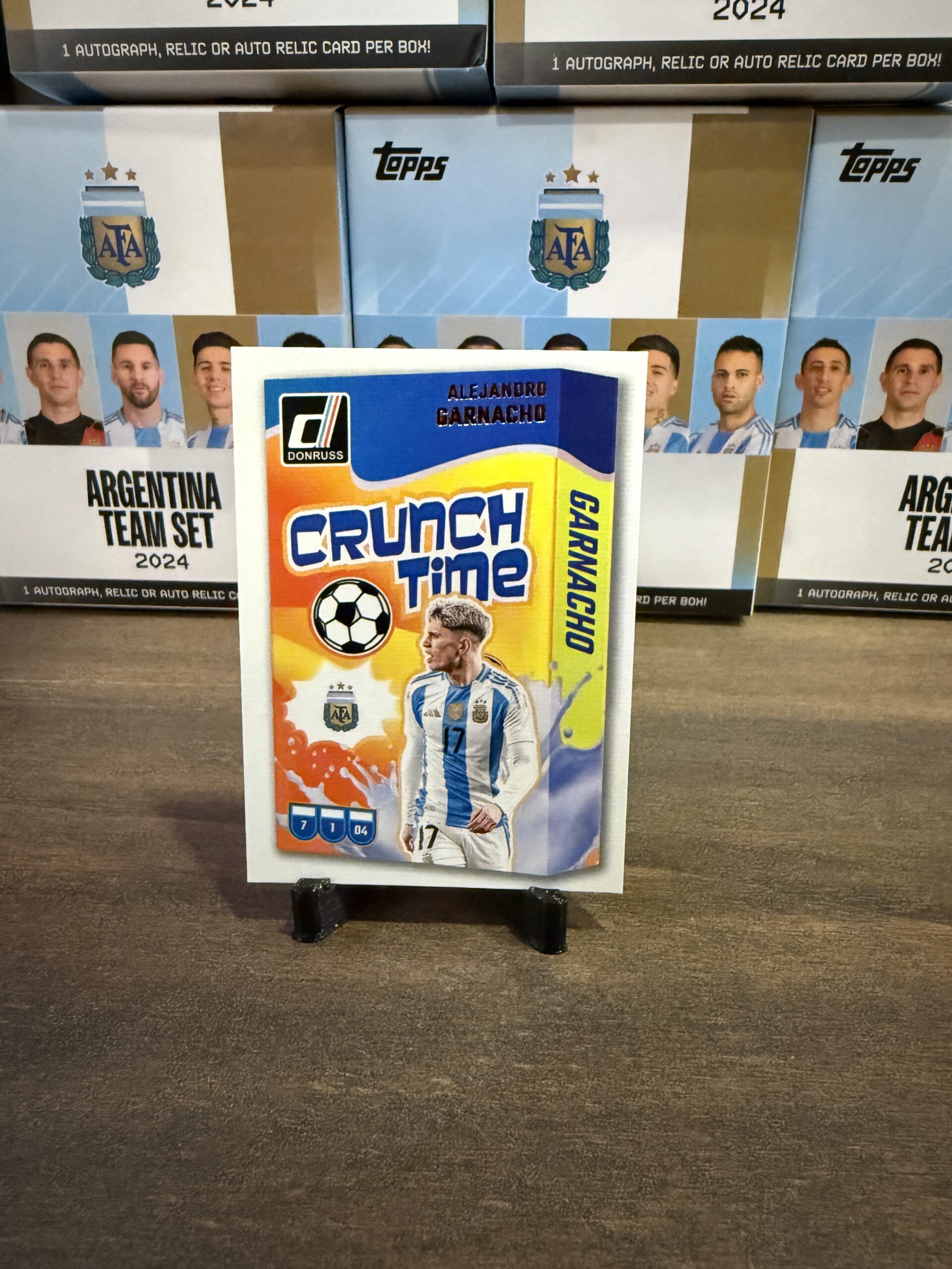 Garnacho – Donruss 2025 (CRUNCH TIME)
