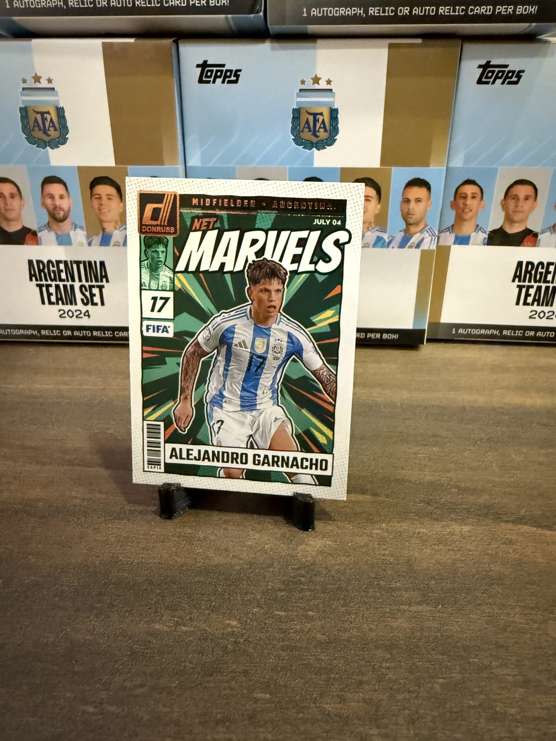 Garnacho – Donruss 2025 (NET MARVELS)