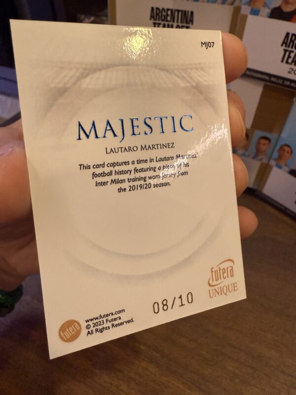 Lautaro Martinez - Majestic (Jersey /10) - Image 2