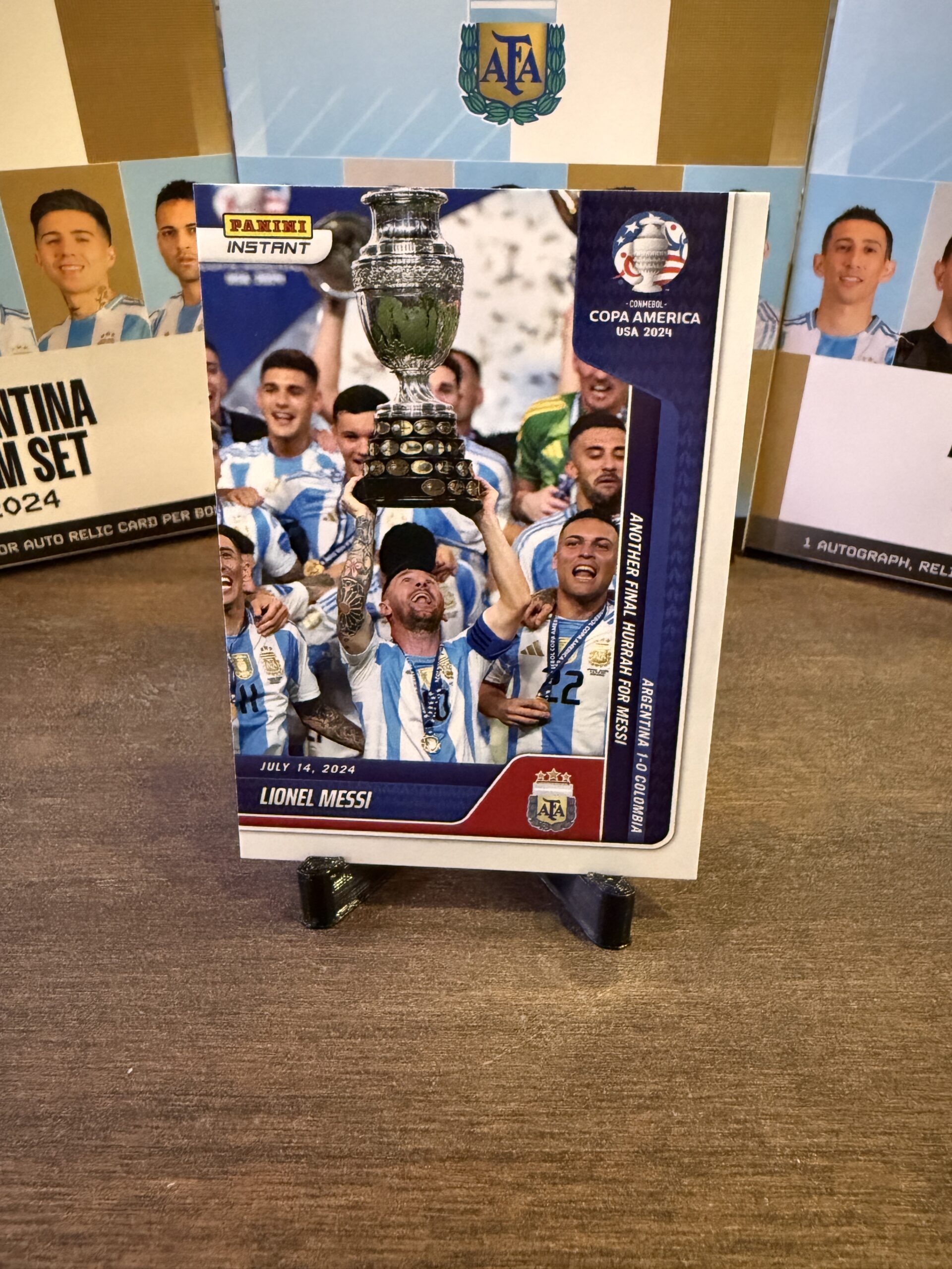 Leo Messi – Campeon Copa America 2024 (INSTANT)