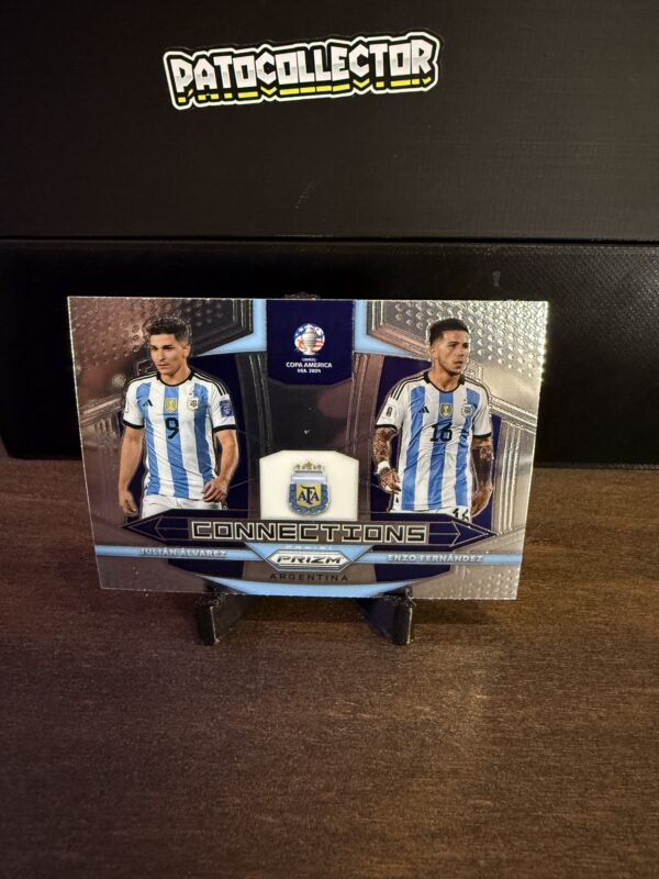 Julian Alvarez & Enzo Fernandez - Prizm Copa America 2024 (Connections)