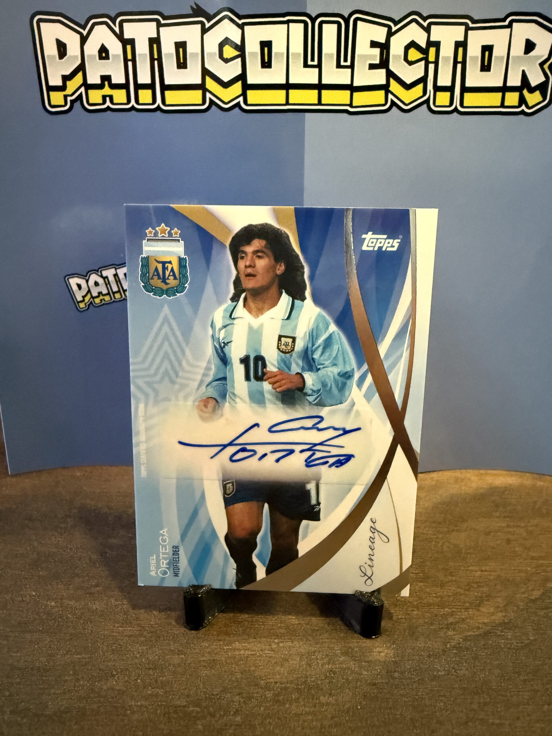 Ariel Ortega – Topps Lineage 2024 (Firma)