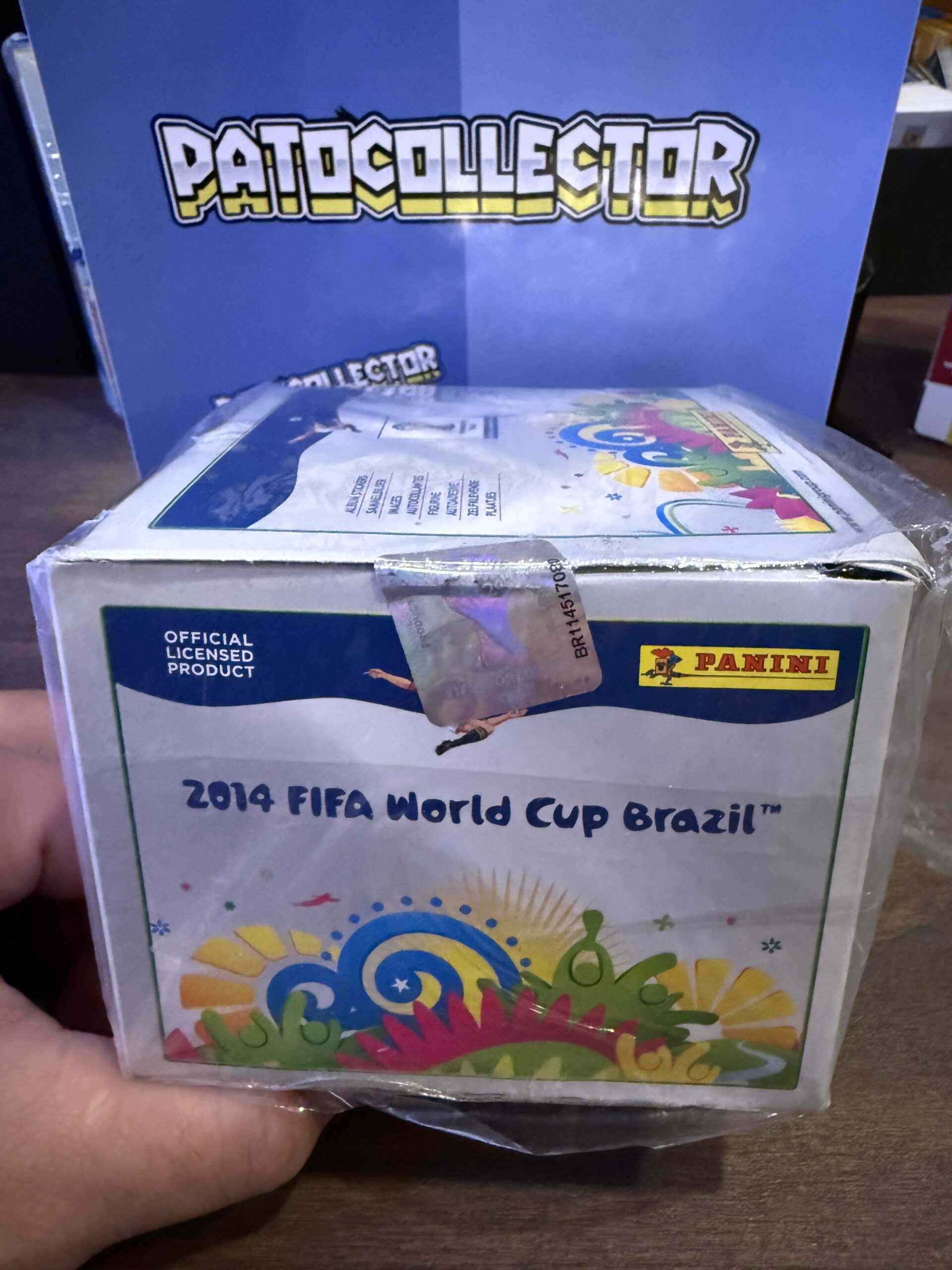 Caja Brasil 2014 Sellada