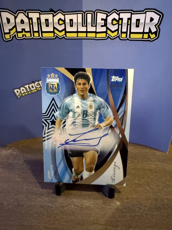 Javier Zanetti - Topps Lineage 2024 (Firma /10)