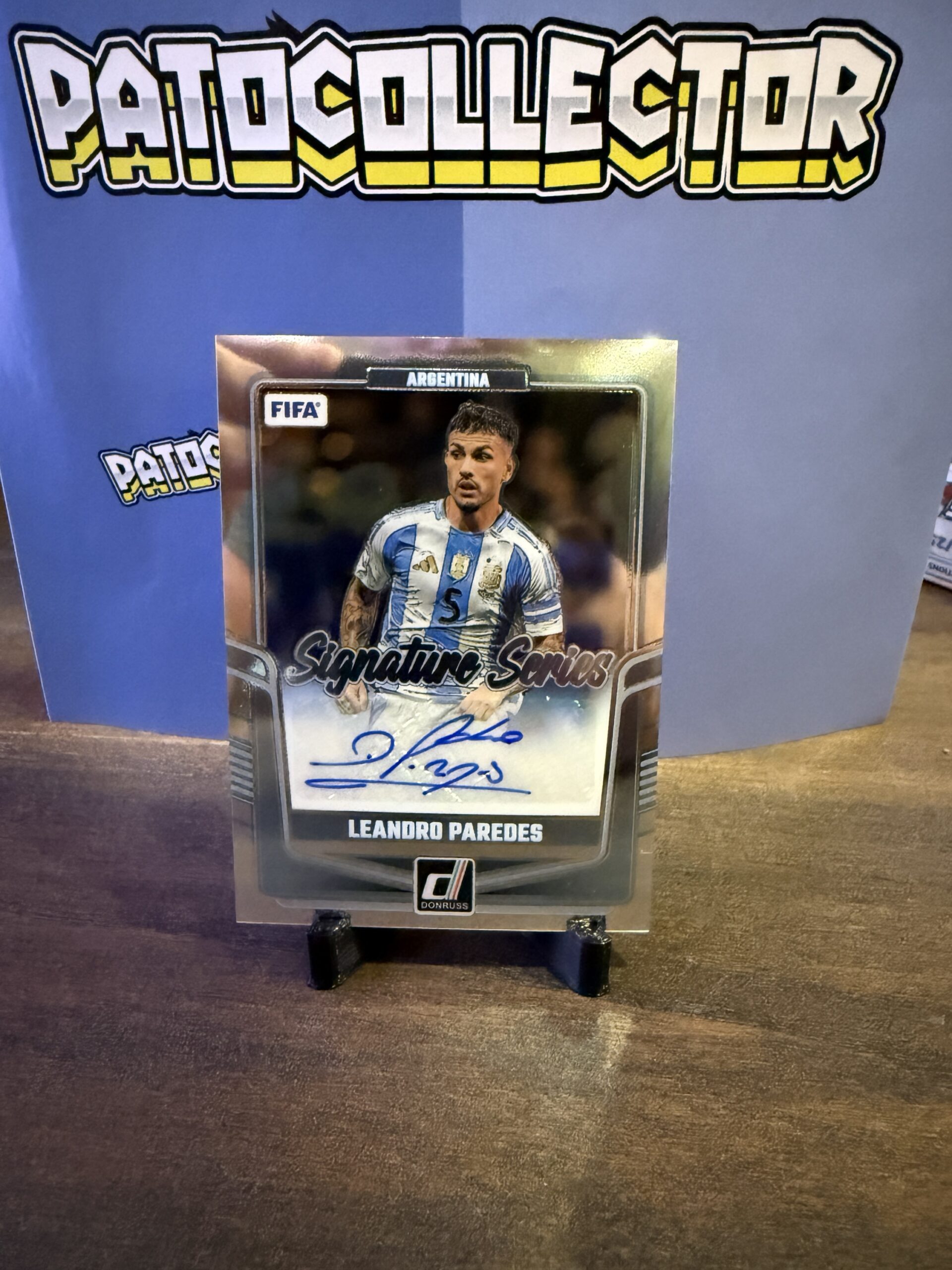 Leandro Paredes – Donruss 2025 (Firma)