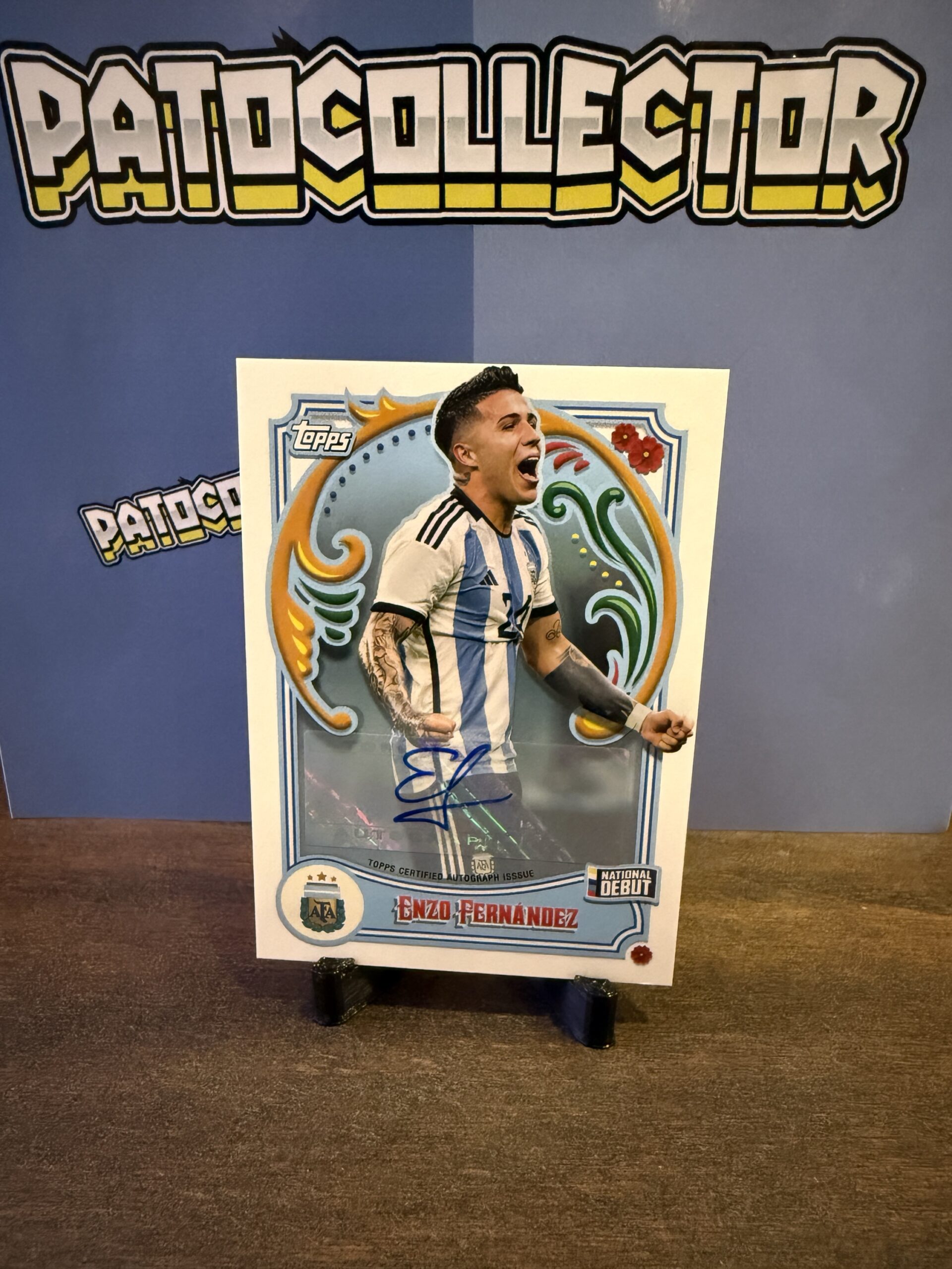 Enzo Fernandez – Topps Fileteado (Firma)