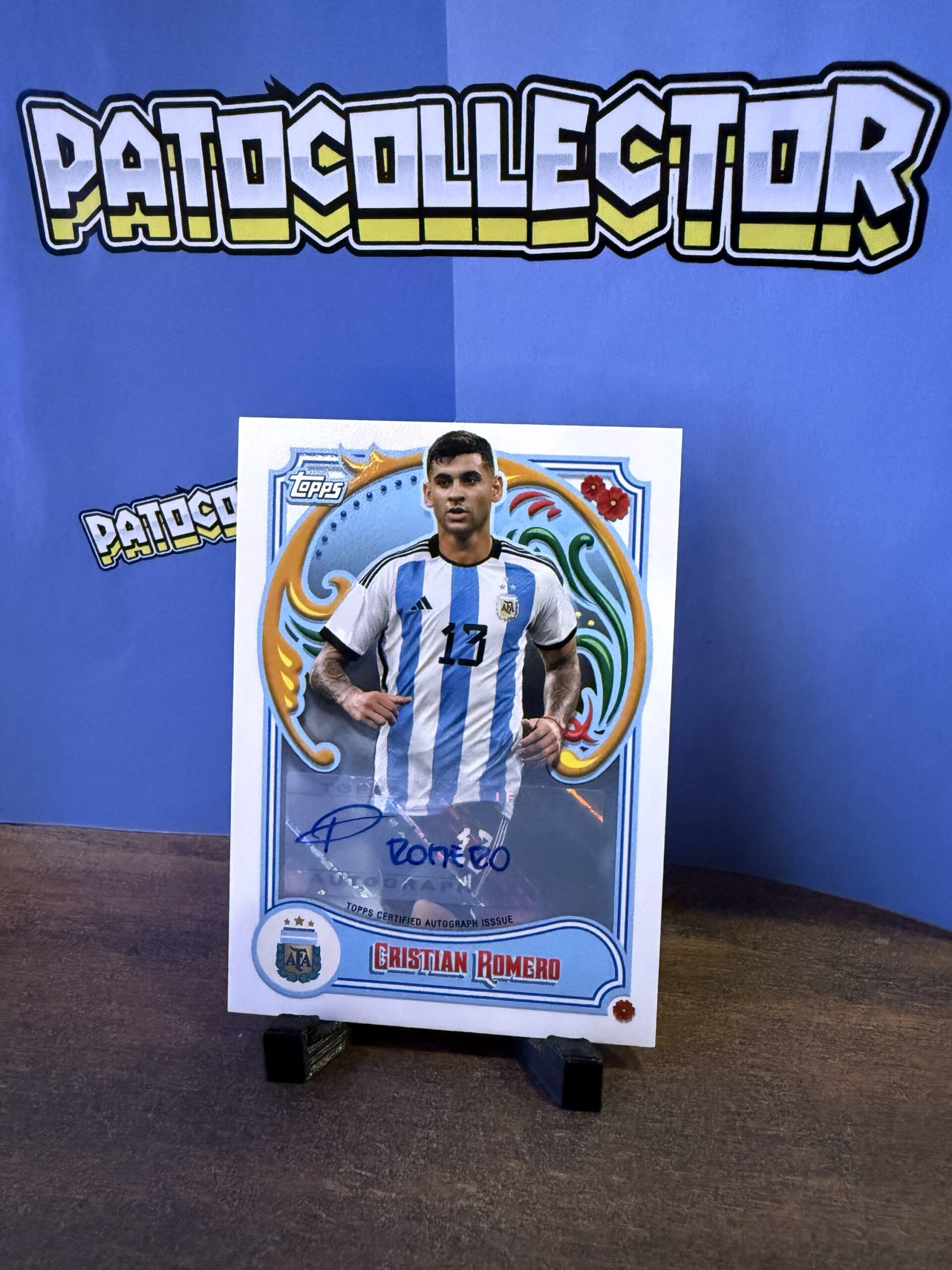 Cuti Romero – Topps Fileteado (Firma)