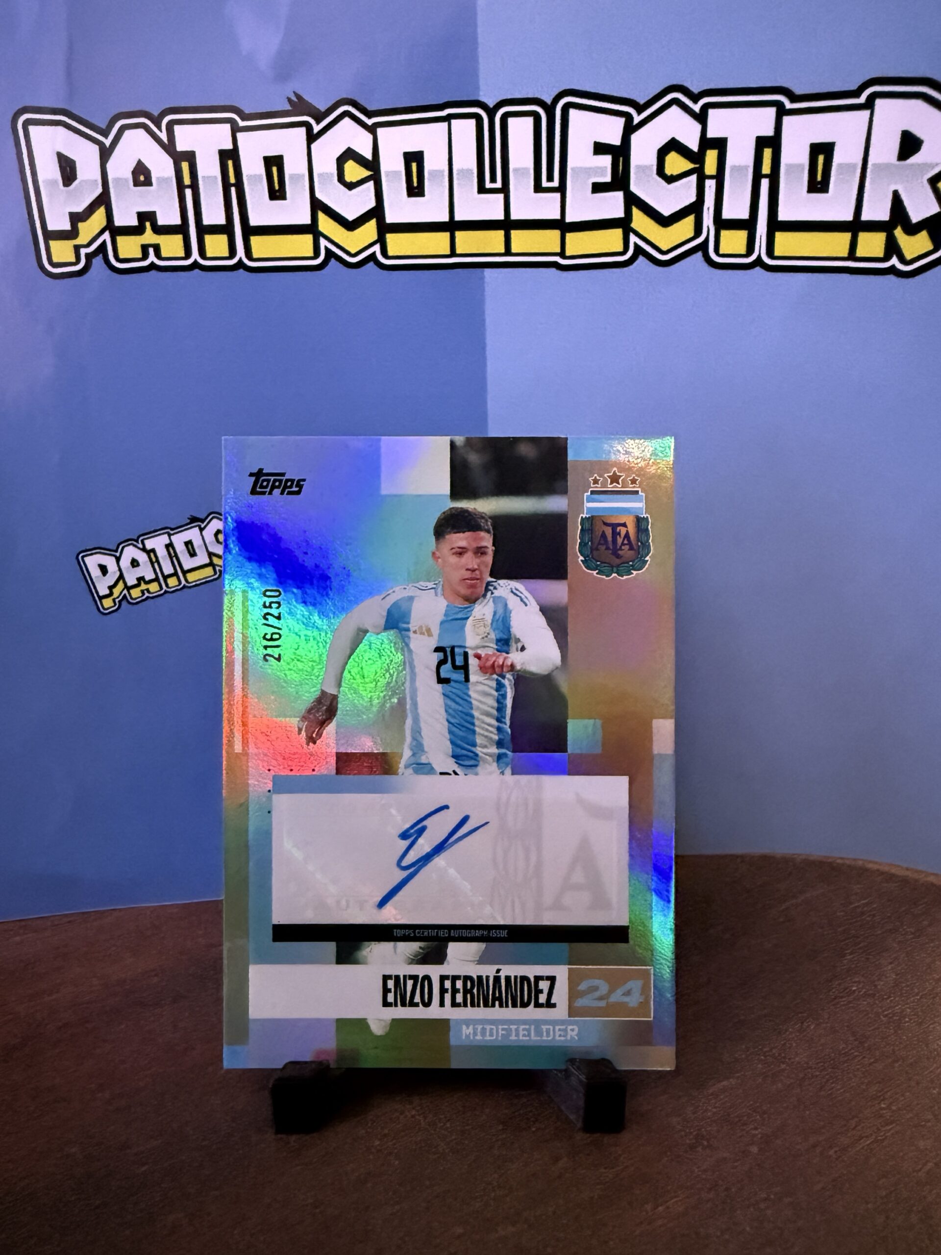 Enzo Fernandez – Team Set 2024 (Firma /250)