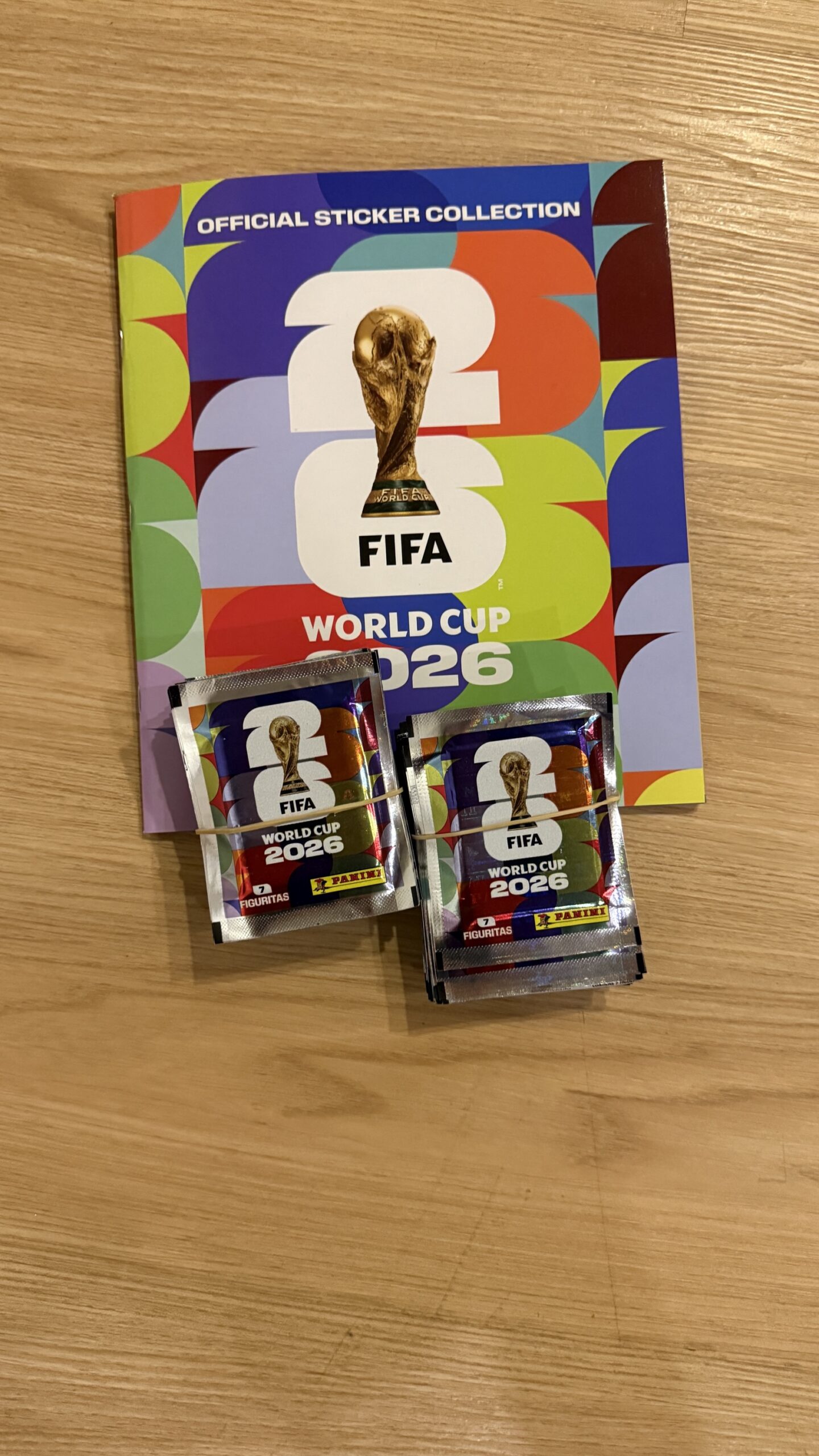 50 sobres Mundial 2026 + Album
