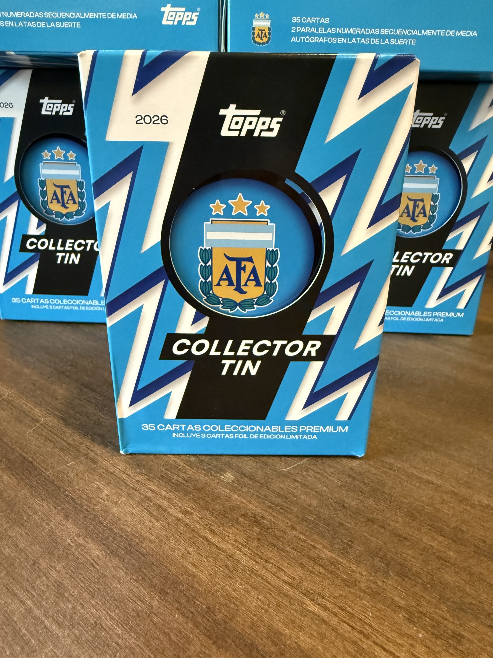 Argentina Topps AFA Collectors Tin 2025-26