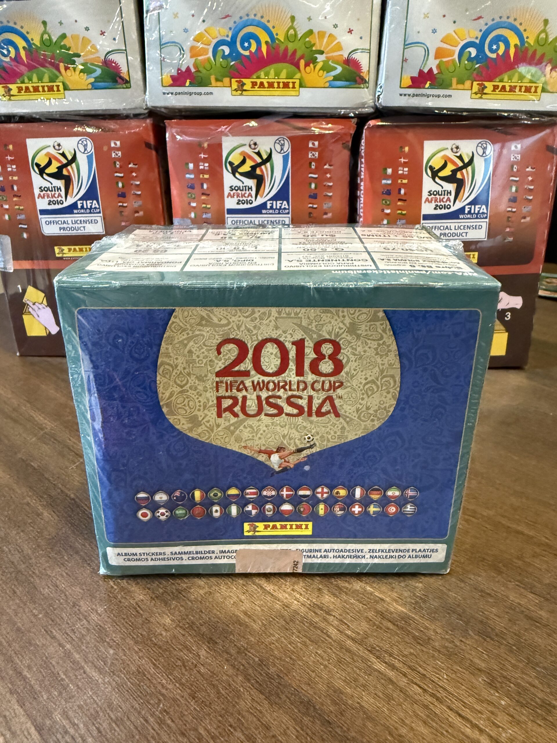 Caja Rusia 2018 Sellada