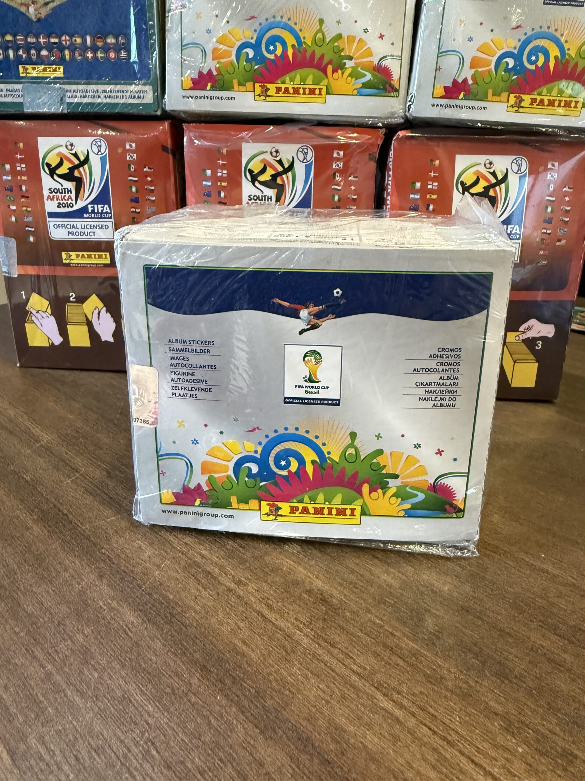 Caja Brasil 2014 Sellada