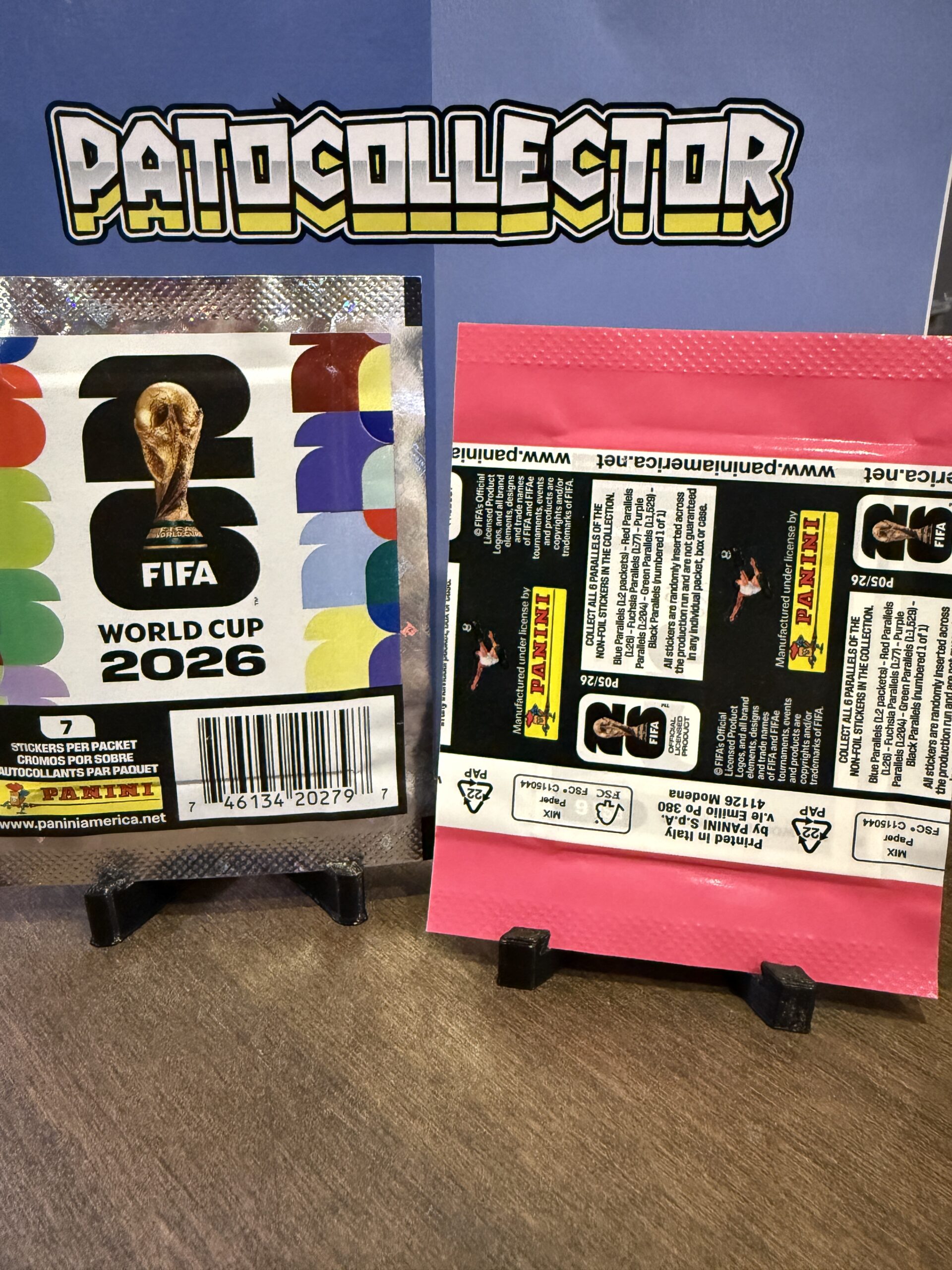 Sobre Mundial 2026 Costco Exclusive (dorso rosa)