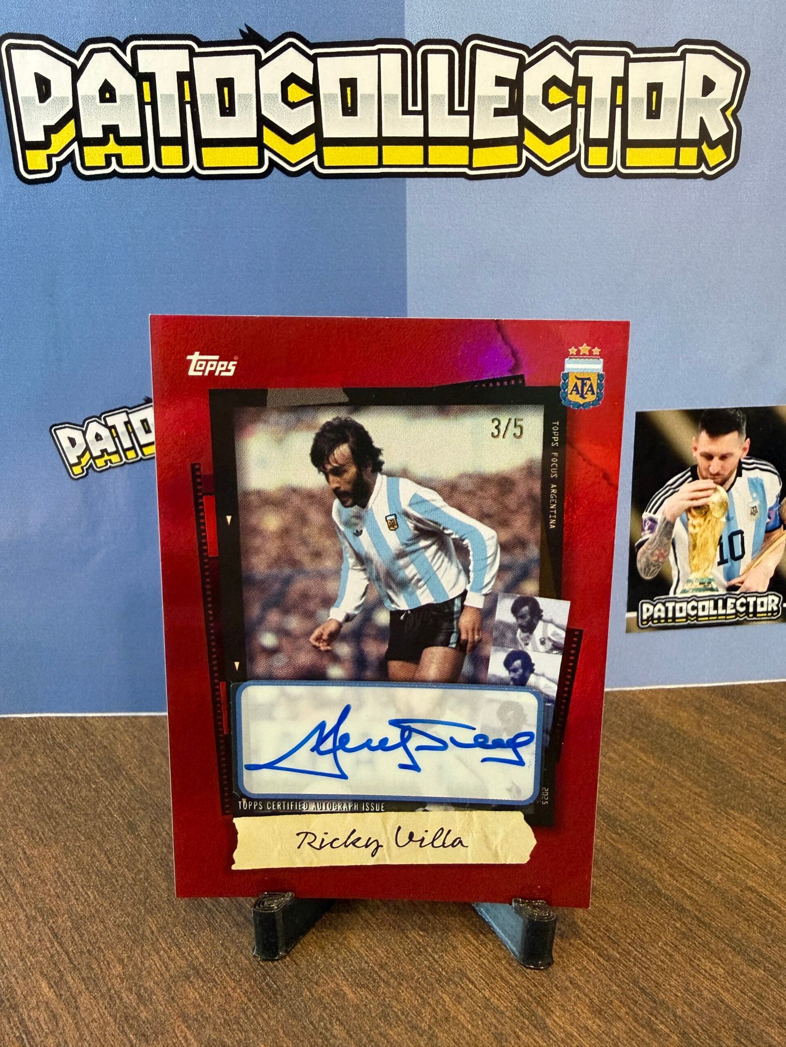 IMG_6241 Ricky Villa Topps Focus 2025 (Firma /5) - Imagen 1
