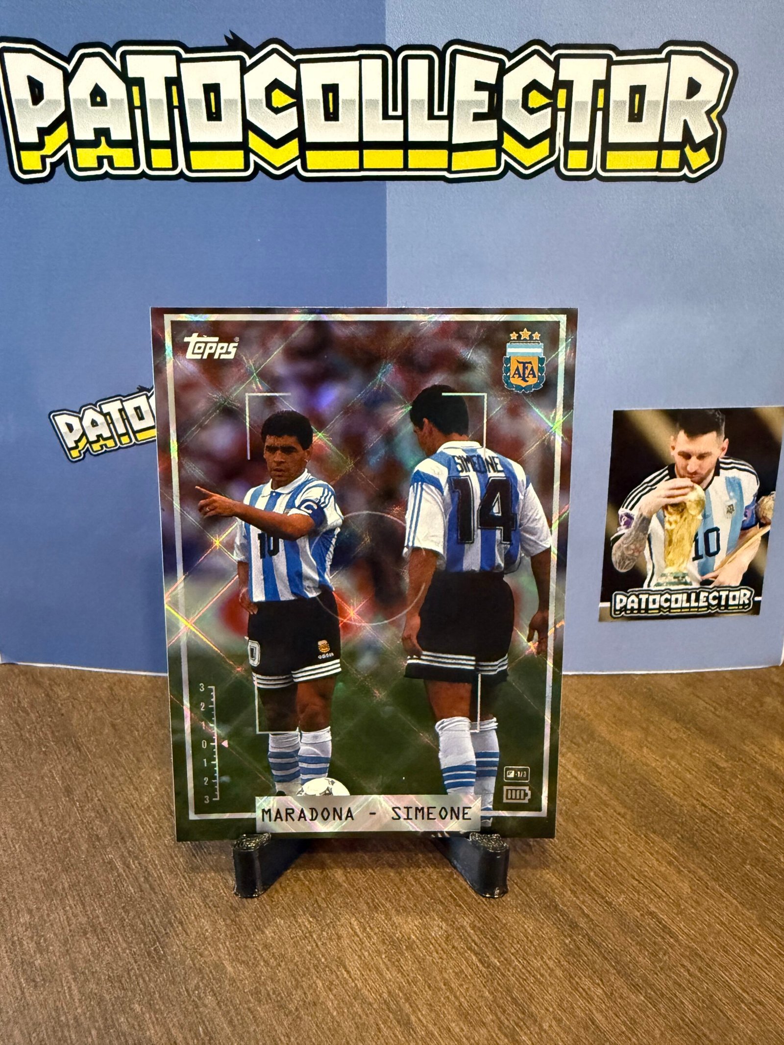 IMG_6264 Maradona - Simeone Topps Focus 2025 (Shutter Speed) - Imagen 1