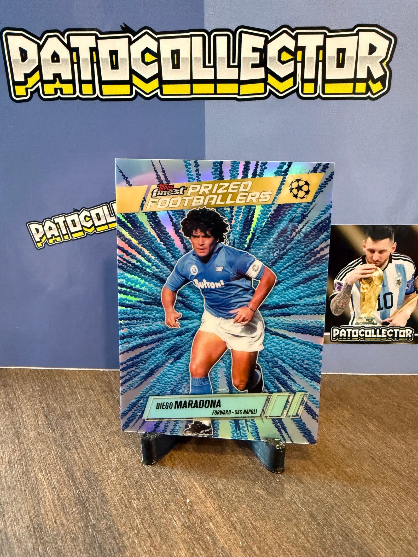 IMG_6924 Diego Maradona - Topps Finnest Prized Footballers - Imagen 1