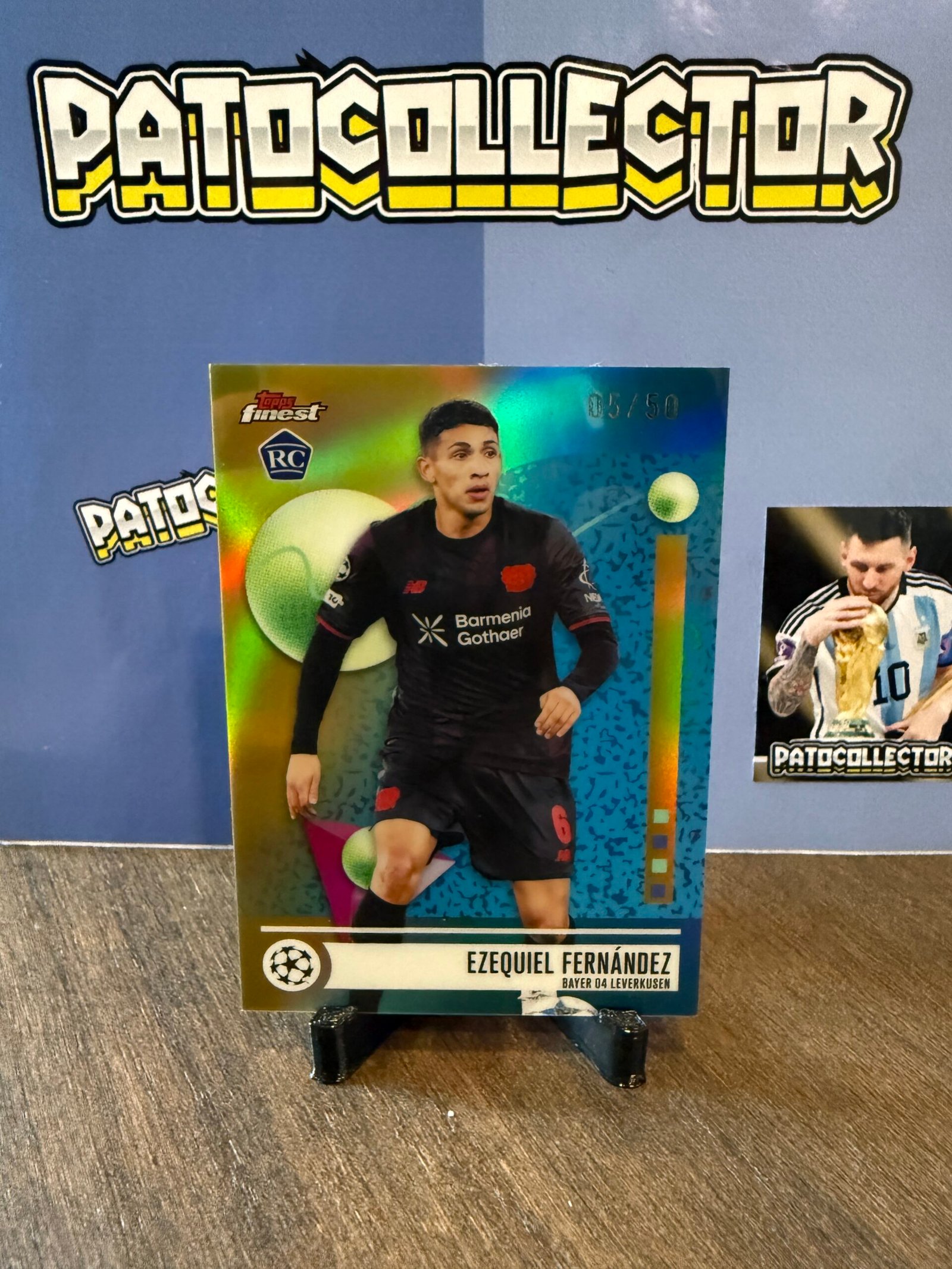 IMG_6953 Ezequiel Fernandez - Topps Finnest (/50 Rookie Card) - Imagen 1