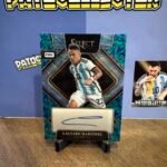 Lautaro Martinez - 2023 Panini Select FIFA Signatures Peacock Prizm
