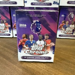 Blaster Box Premier League Topps Chrome 2026