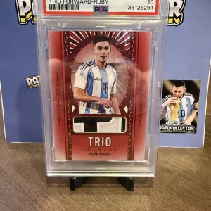 Julian Alvarez TRIO RUBY /05 PSA GEM MT10
